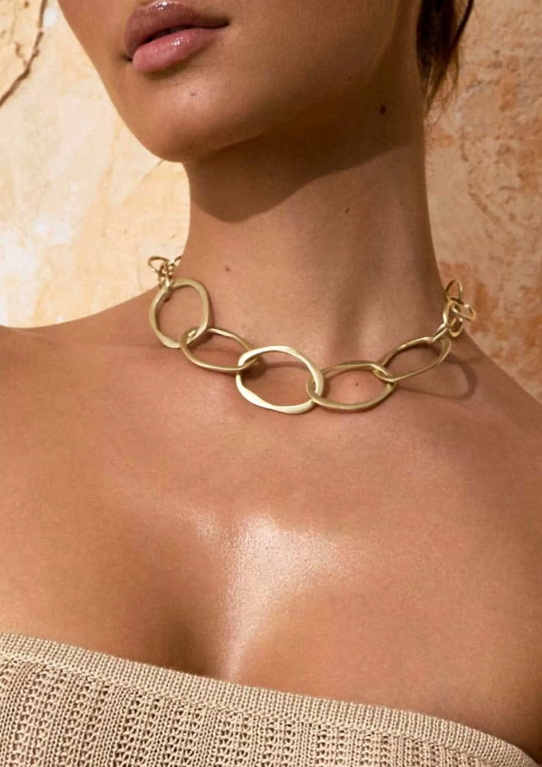 Muse Chain Link Necklace>Flook The Label Fashion