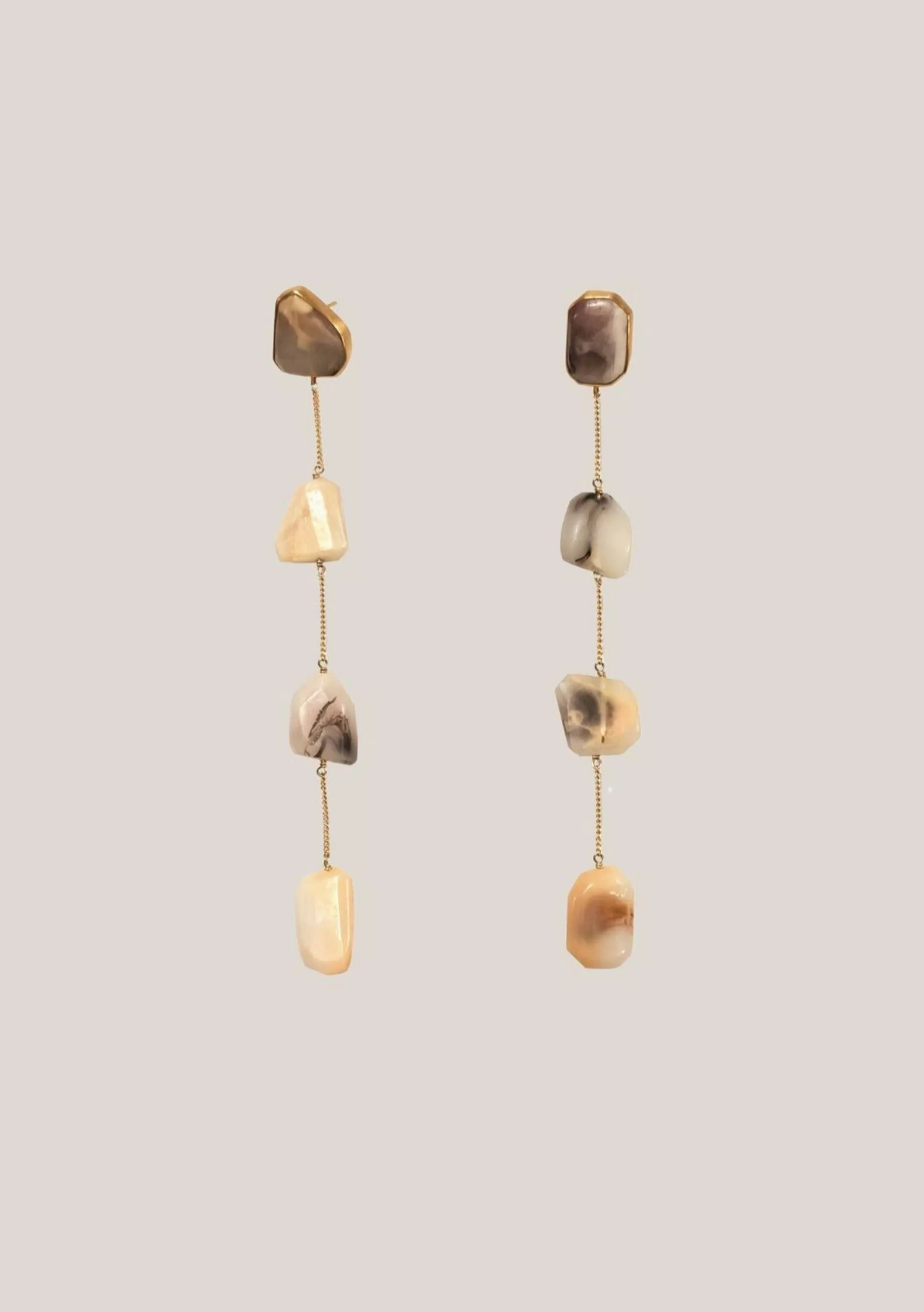 Opalite Drop Earrings>Flook The Label Outlet